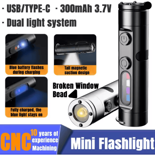 TorchMaster™ Mini – Magnetic LED Emergency Flashlight