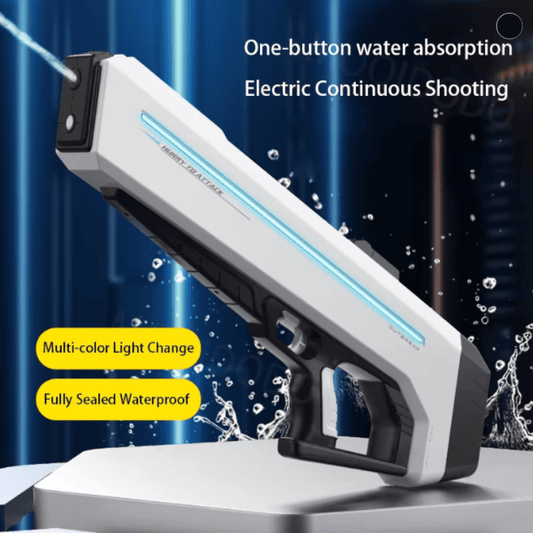HydroBlaze™ X7 – Auto Electric Water Gun Rechargeable