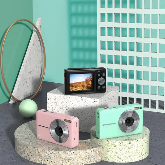 SnapLite™ 44MP Digital Camera – Compact FHD Kids & Beginner Vlog Cam