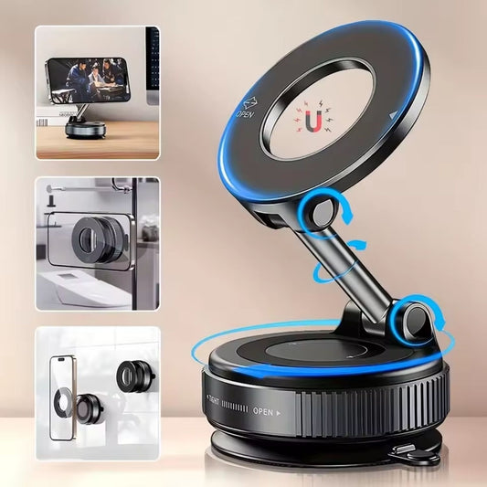 MagMount™ 360 – Foldable Magnetic Car Phone Stand (BUY 2,RM35 OFF)